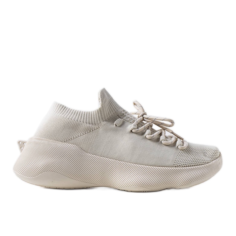 Men's beige sneakers from Théberge