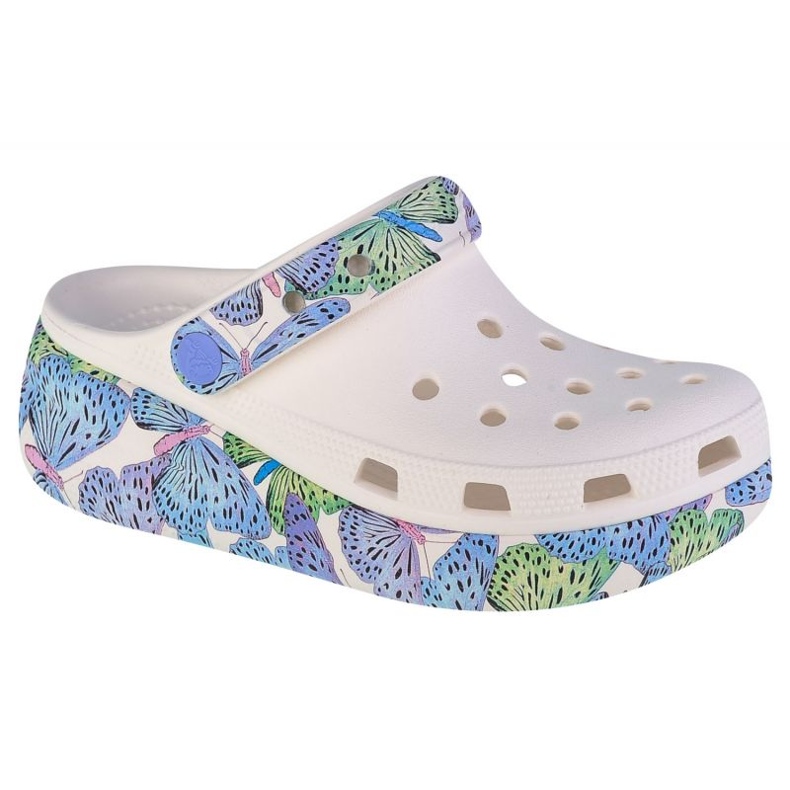 Crocs Cutie Crush Butterfly Kids Clog 208298-94S white