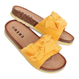 BM Women's Feary Yellow slippers