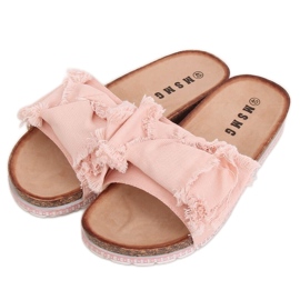 BM Women's Feary Pink slippers