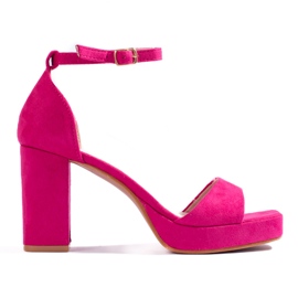 W. Potocki Pink high heel sandals from Potocki W. Potocki Pink high heel sandals from Potocki