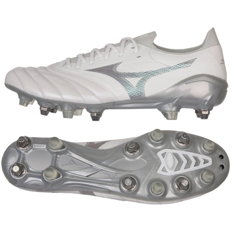 Shoes Mizuno Morelia Neo Iii Elite Sg M P1GC239104 grey silver Shoes Mizuno Morelia Neo Iii Elite Sg M P1GC239104 grey silver