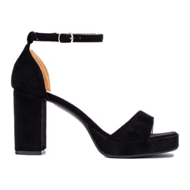 W. Potocki Black high heel sandals from Potocki W. Potocki Black high heel sandals from Potocki