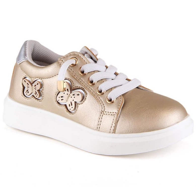 Miss Jr. EVE420B gold metallic shoes golden