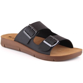 Comfortable Inblu M CM000028-014 slippers black