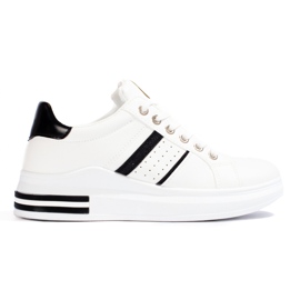 White Shelovet women's sports shoes