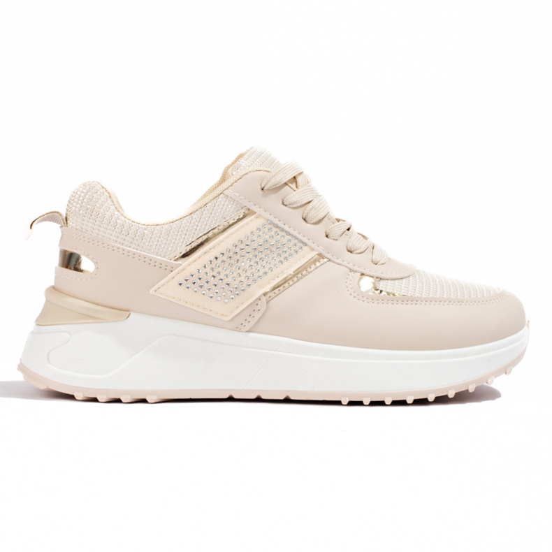 Shelovet women's beige sneakers