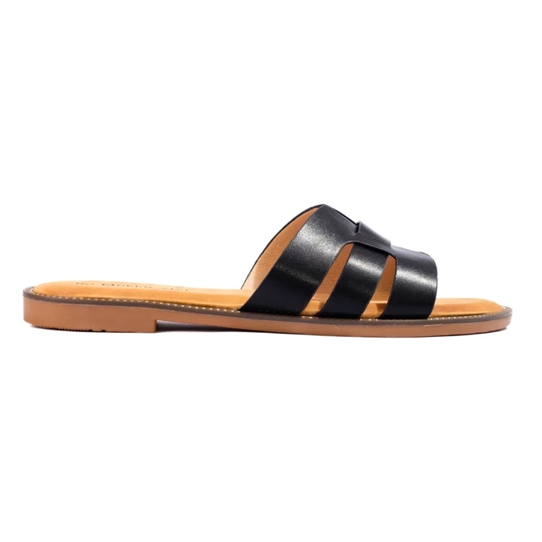 Classic women's black Shelovet slippers