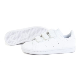 Adidas Stan Smith FX7535 white sports shoes with Velcro Adidas Stan Smith FX7535 white sports shoes with Velcro