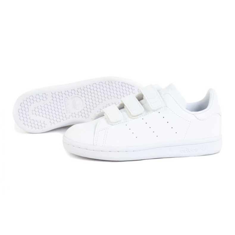 Adidas Stan Smith FX7535 white sports shoes with Velcro