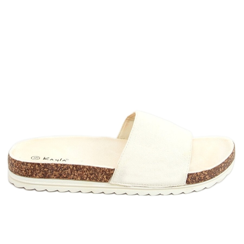 Stoner Beige women's cork slippers