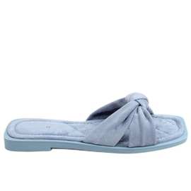 Teese Blue women's slippers