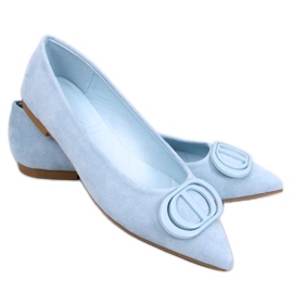 Arte Blue almond toe ballet flats Arte Blue almond toe ballet flats