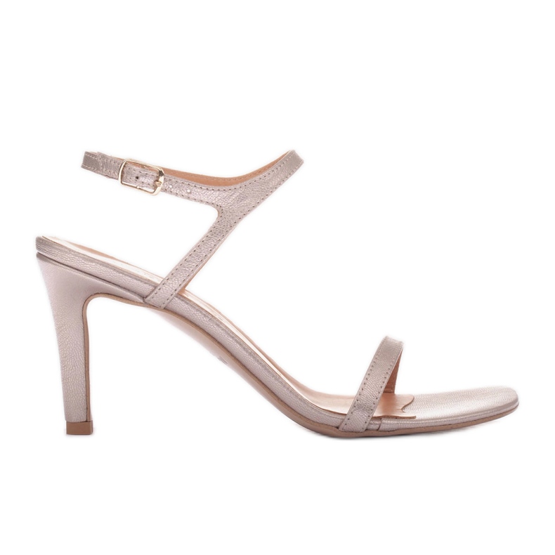 Marco Shoes High-heeled sandals golden