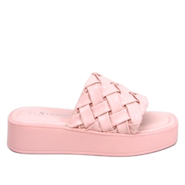 Wedge sandals Inaba Pink