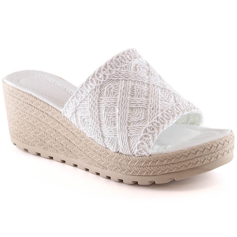 Women's wedge sandals white Artiker 52C1286 Women's wedge sandals white Artiker 52C1286