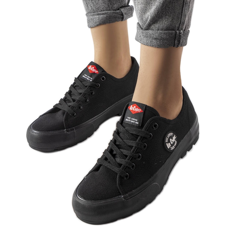 Lee Cooper LCW-23-44-1652L black sneakers Lee Cooper LCW-23-44-1652L black sneakers
