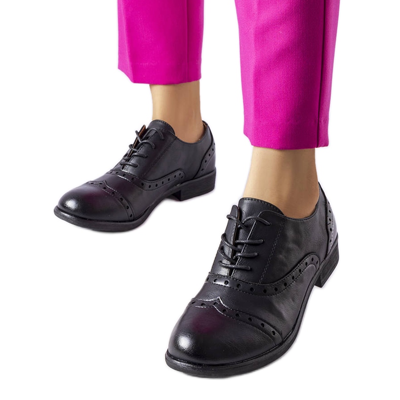 Black shoes LS5379 Black