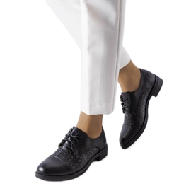 Black shoes LS5379 Black