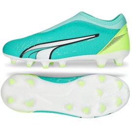 Botas fútbol Puma Future Match+ LL FG/AG blanca y roja 107366 01