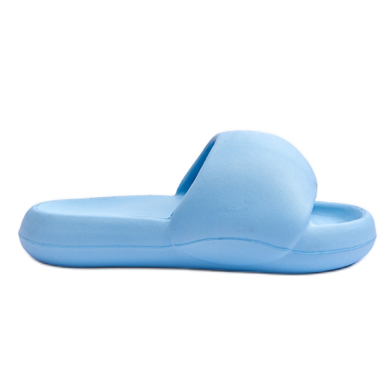 Women's Lightweight Foam Platform Slippers Blue Milton