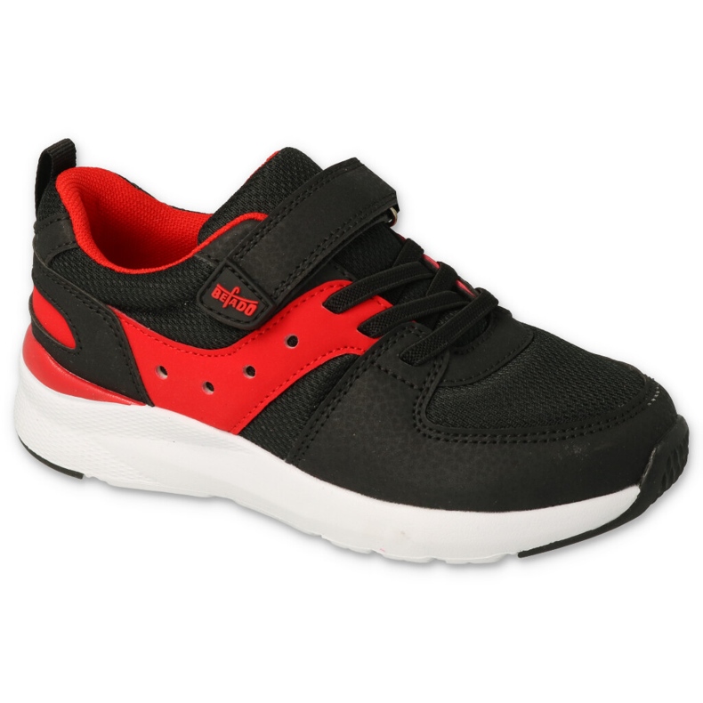 Befado children's shoes 516Y162 black red Befado children's shoes 516Y162 black red