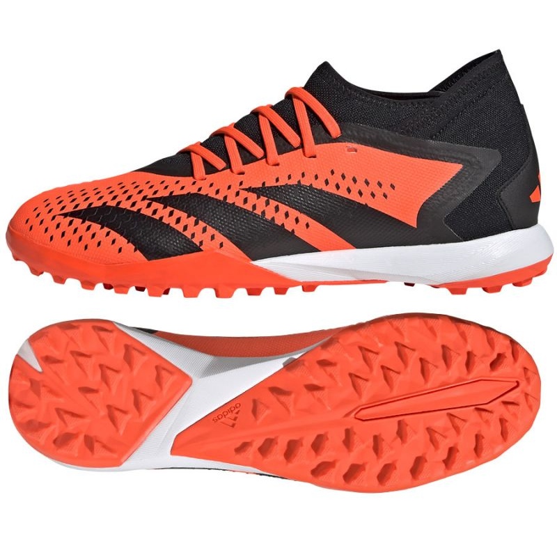 Adidas Predator Accuracy.3 Tf M GW4638 football shoes orange oranges and  reds - KeeShoes