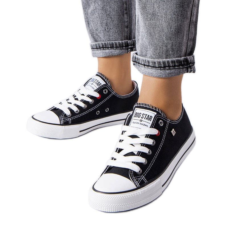 Big Star T274023906 black classic sneakers Big Star T274023906 black classic sneakers