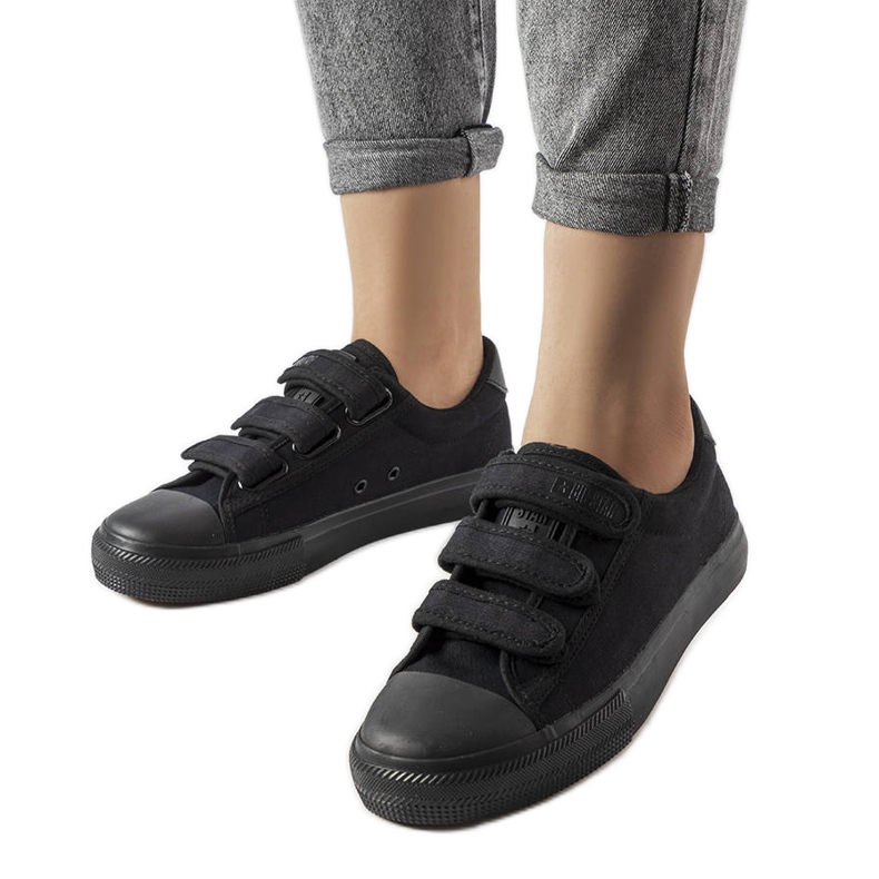 Black Velcro sneakers Big Star LL274A204 Black Velcro sneakers Big Star LL274A204