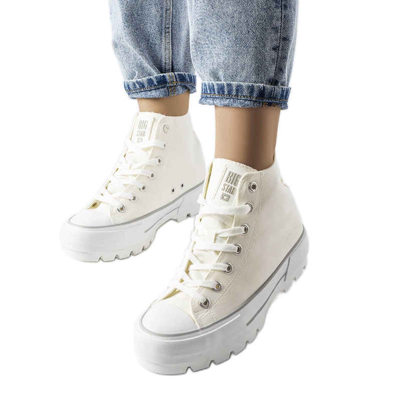 Big Star LL274156 white sneakers