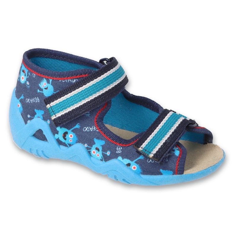 Befado yellow children's shoes 350P041 blue