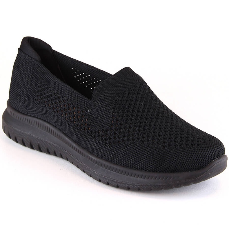 Atletico Women's comfortable sports slip-on shoes black Ladies Style