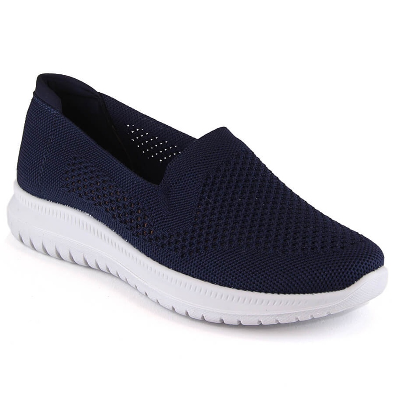 Atletico Women's comfortable sports slip-on shoes navy blue Ladies Style Atletico Women's comfortable sports slip-on shoes navy blue Ladies Style
