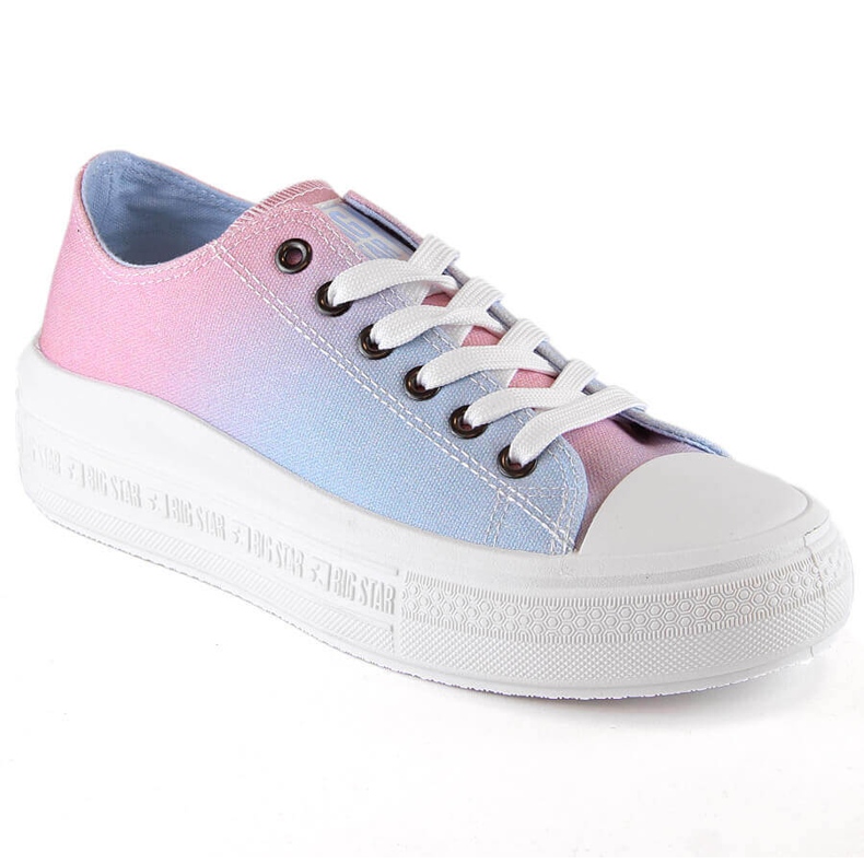Women's sneakers on the platform multicolor Big Star LL274A187 multicolored