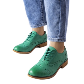 Green shoes LS5379
