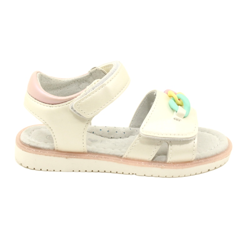 Evento Girls' Sandals With Chain Miss 23DZ23-5888 beige