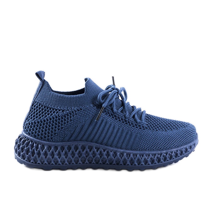 Huntz blue children's sneakers