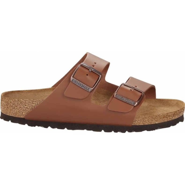 Birkenstock Arizona Nl W 1019075 slippers brown Birkenstock Arizona Nl W 1019075 slippers brown