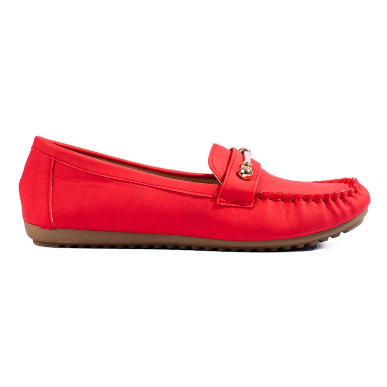 Shelovet women's red loafers