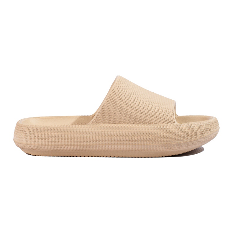 Women's Shelovet cream slippers beige Women's Shelovet cream slippers beige