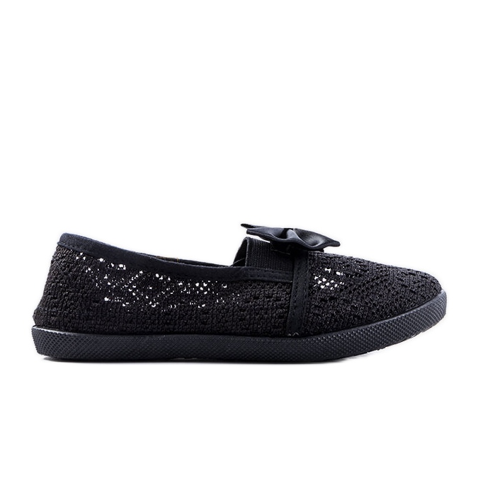 Black sandals for children from Bubby