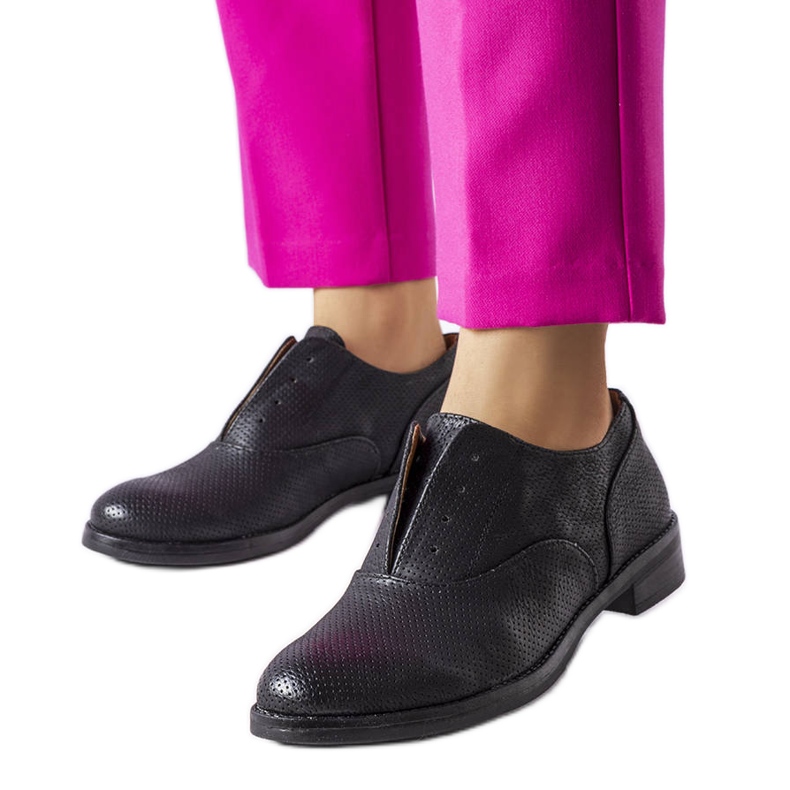 Black shoes LS5379 Black