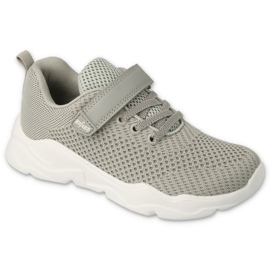 Befado children's sports shoes with Velcro 516p200 gray grey Befado children's sports shoes with Velcro 516p200 gray grey