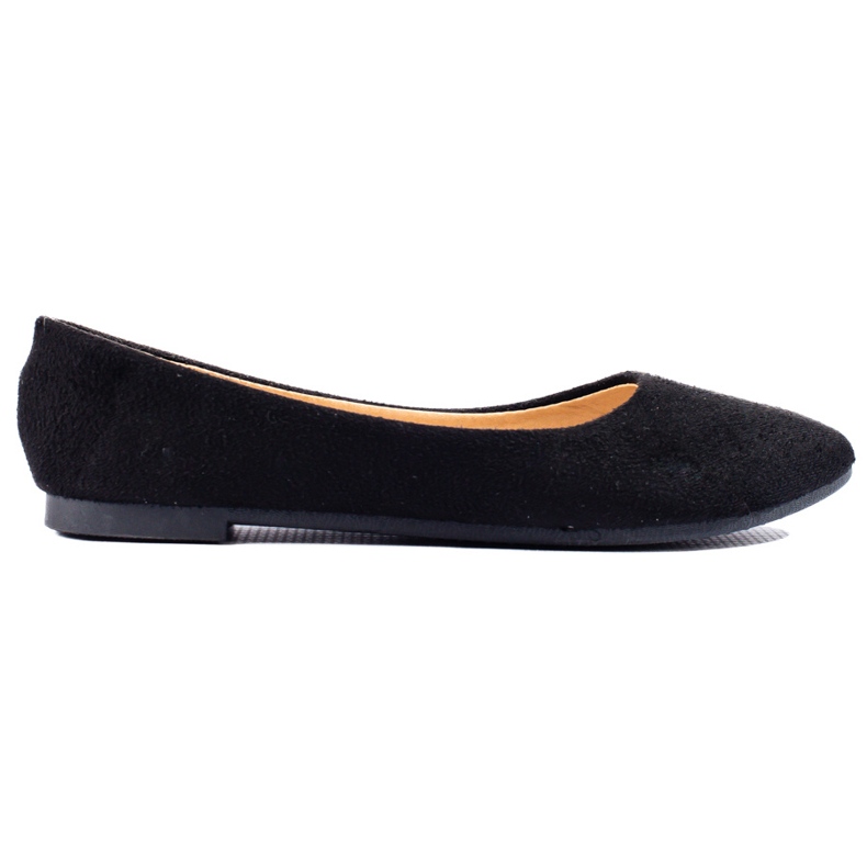 W. Potocki Women's suede classic ballerinas black Potocki