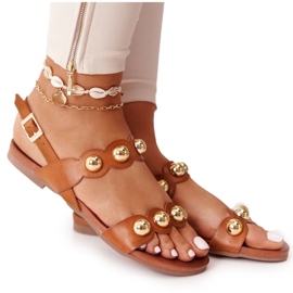 Sandals With Jets S.Barski 541-52 Brown
