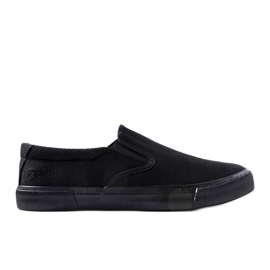 Big Star LL1742066 black slip-on sneakers
