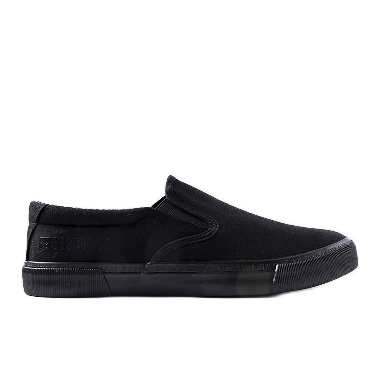 Big Star LL1742066 black slip-on sneakers