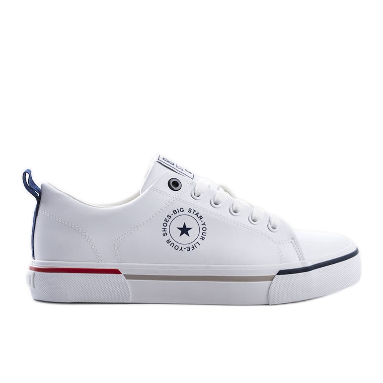 Big Star LL174209 white sneakers Big Star LL174209 white sneakers