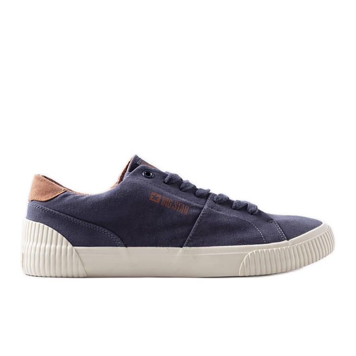 Big Star LL174011 men's navy blue sneakers