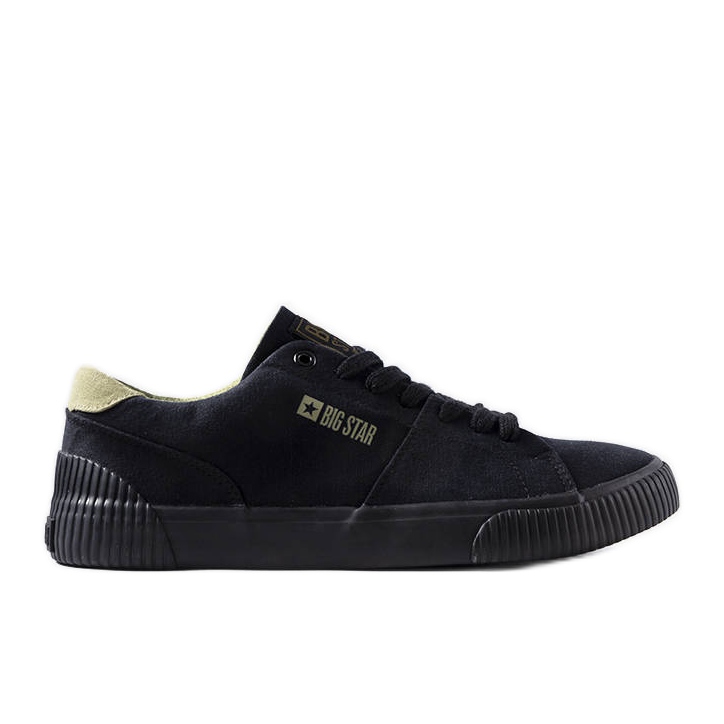 Big Star LL174009 men's black sneakers